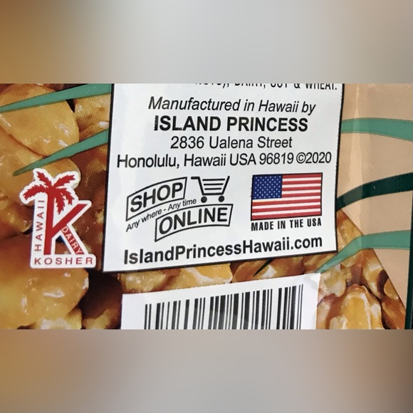 Island Princess Macadamia Popcorn Crunch - Picture 3 of 4